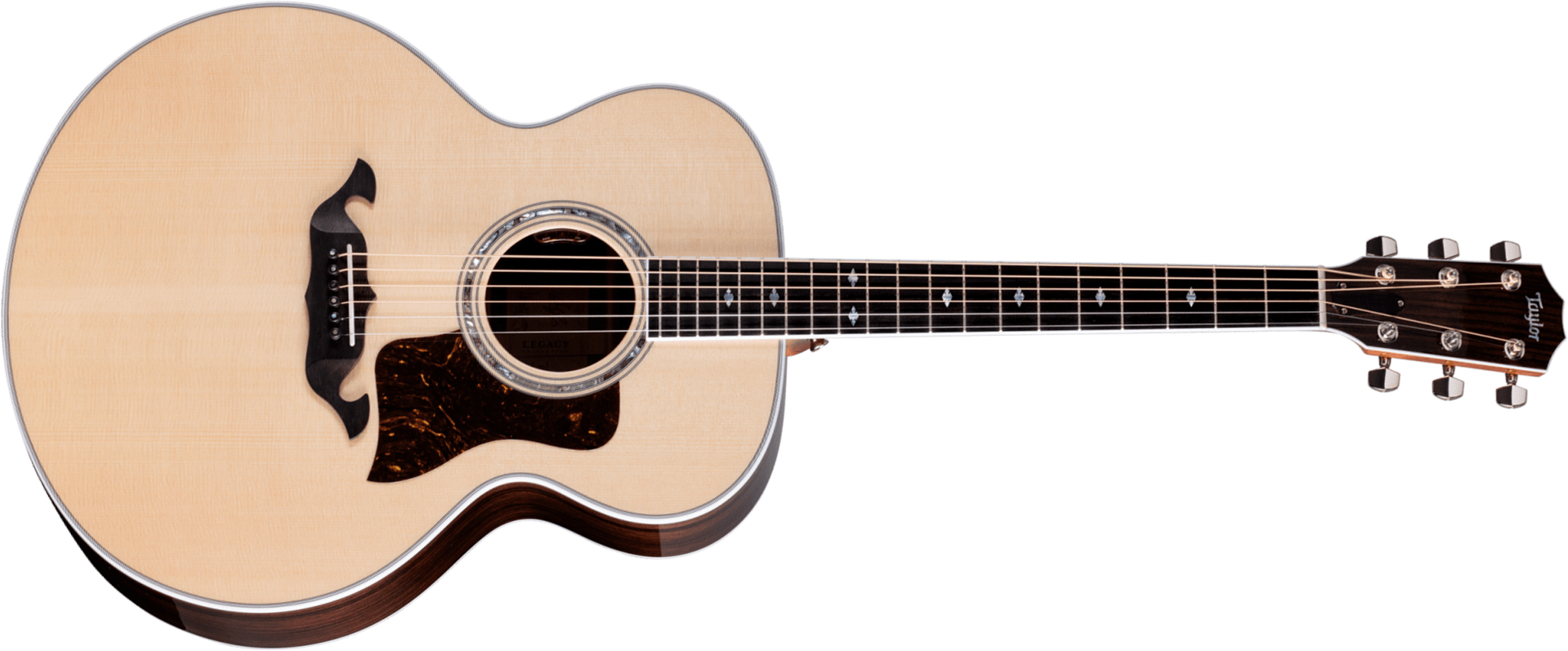 Taylor 815e Legacy Jumbo Epicea Palissandre Eb Lr Baggs Vtc - Natural - Guitarra folk - Main picture