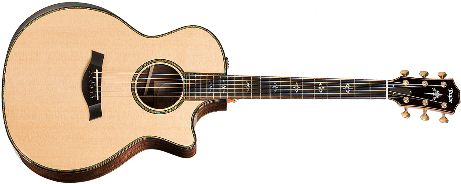 Taylor 914ce Grand Auditorium Epicea Palissandre Eb Es2 - Natural - Guitarra folk - Main picture