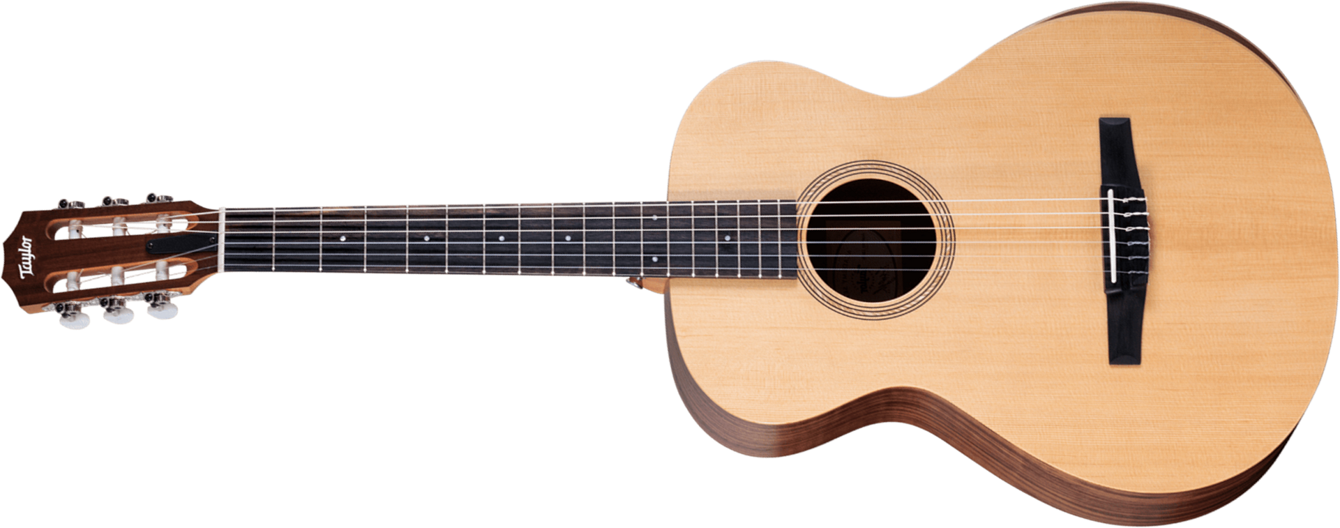 Taylor Academy 12e-n Walnut Lh Grand Concert Gaucher Epicea Noyer Eb Esb - Natural Matte - Guitarra clásica 4/4 - Main picture