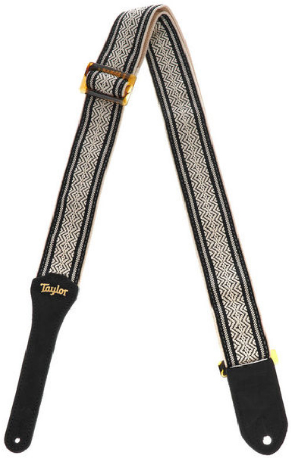 Taylor Academy Strap Wht-blk Jacquard Cotton 2 Inches - Correa - Main picture