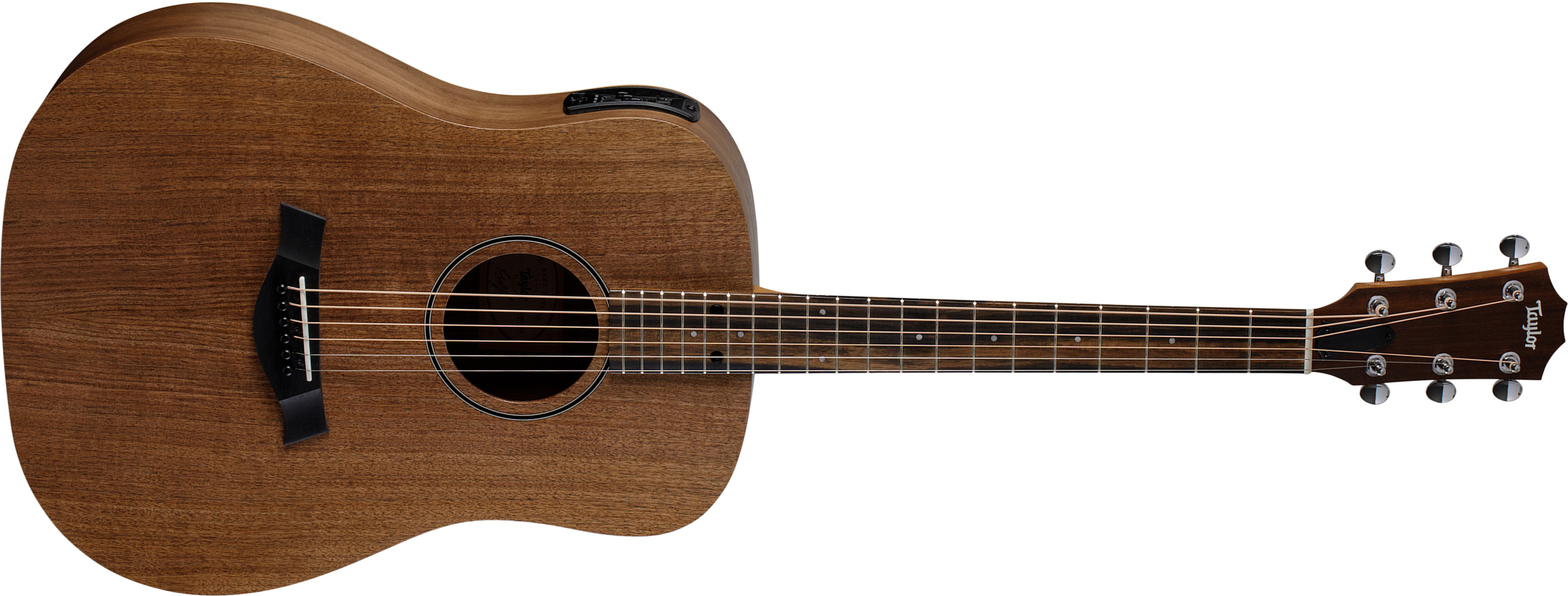 Taylor Big Baby Bbte Walnut/walnut Dreadnought 15/16 Tout Noyer Eb Es-b - Natural - Guitarra acústica de viaje - Main picture