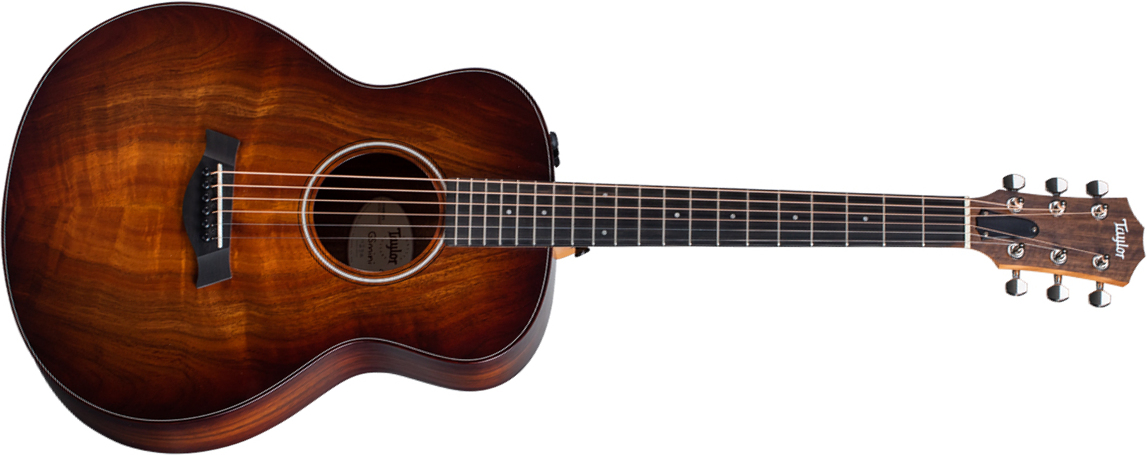 Taylor Gs Mini-e Koa Plus Parlor Tout Koa Eb Es-2 - Shaded Edge Burst - Guitarra acústica de viaje - Main picture