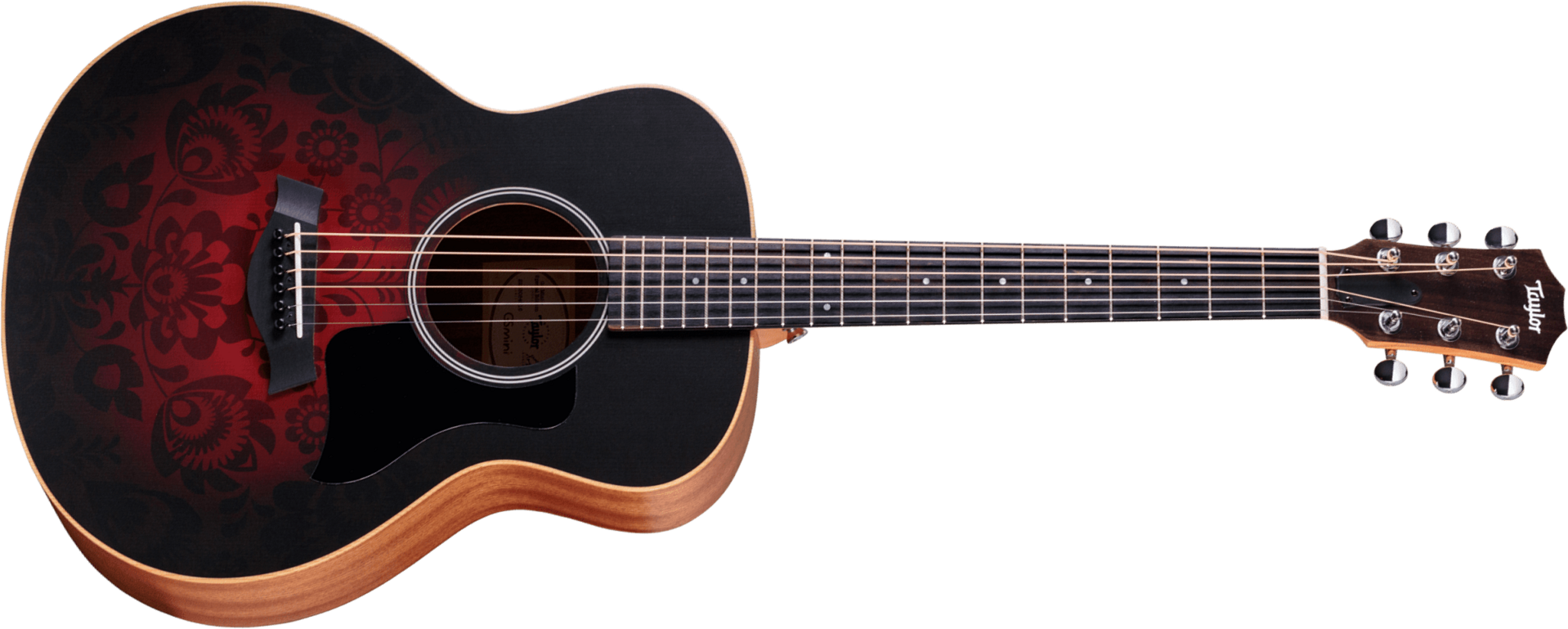 Taylor Gs Mini-e Special Edition Shsc Epicea Sapele Eb Esb - Victorian Burst - Guitarra folk - Main picture