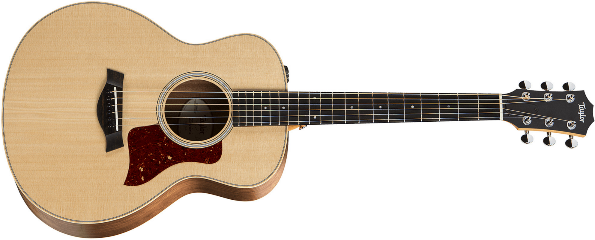 Taylor Gs Mini-e Walnut Epicea Noyer Esb - Natural - Guitarra acústica de viaje - Main picture
