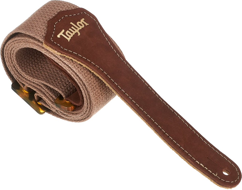 Taylor Gs Mini Guitar Strap Cotton 2-inches Tan 4011-20 - Correa - Main picture