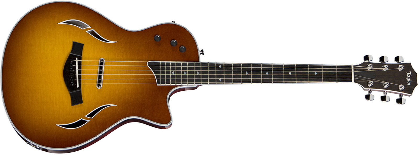Taylor T5z Standard Epicea Sapele Eb - Honey Sunburst - Guitarra eléctrica semi caja - Main picture