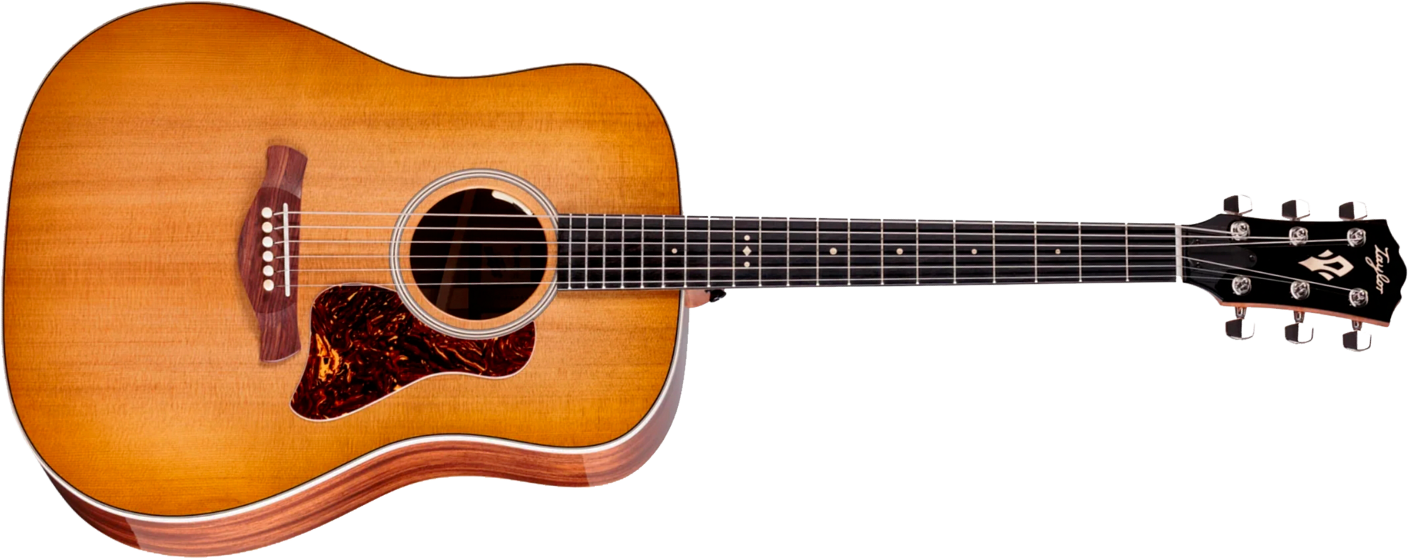 Taylor Trey Hensley 510e Special Ed. Gold Label Dreadnought Epicea Acajou Eb - Antique Blond - Guitarra folk - Main picture