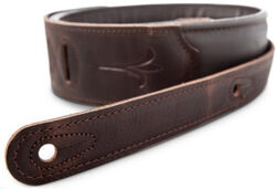 Correa Taylor Spring Vine Leather Guitar Strap #4124-25 - Chocolate Brown