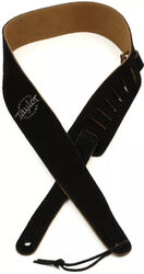 Correa Taylor Embroidered Suede Guitar Strap 2.5 inch - Black