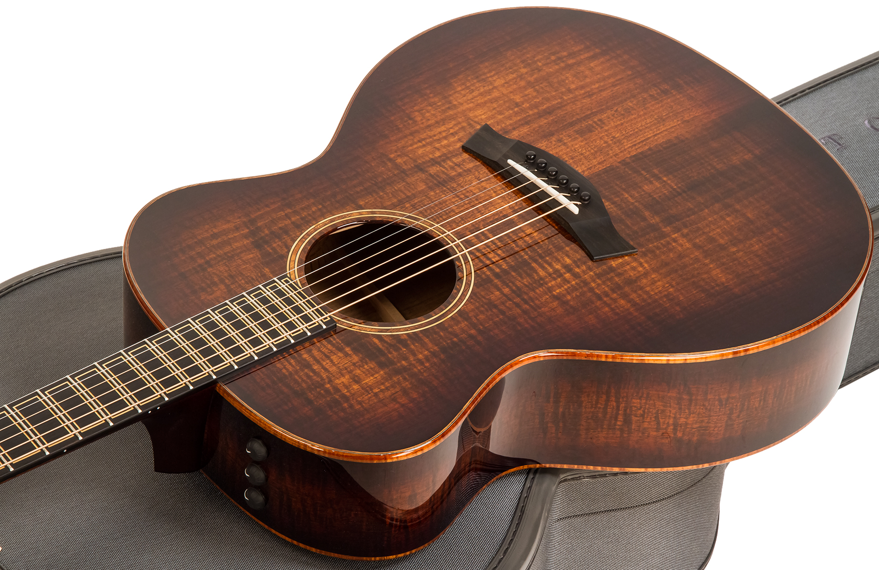 Taylor Custom Ga-e V-class Grand Auditorium Cw Tout Blackwood Eb Es2 #1202140098 - Shaded Edgeburst - Guitarra electro acustica - Variation 2