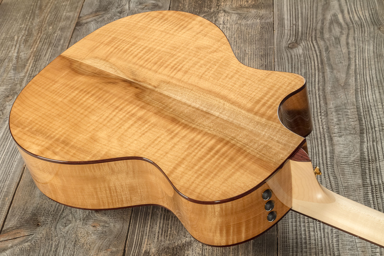 Taylor Custom Shop Ga-e Grand Auditorium Cw Cedre Myrte Eb Es2 #1211163099 - Natural - Guitarra folk - Variation 4