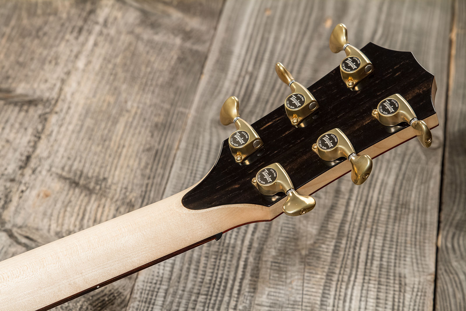 Taylor Custom Shop Ga-e Grand Auditorium Cw Epicea Blackheart Sassafras Eb Es2 #1211103096 - Natural - Guitarra folk - Variation 8