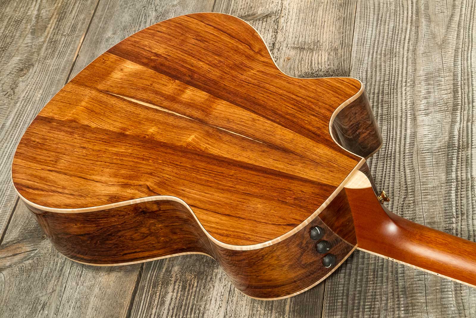 Taylor Custom Shop Gc-e Grand Concert Cw Epicea Palissandre Eb Es2 #1211063098 - Natural - Guitarra folk - Variation 6