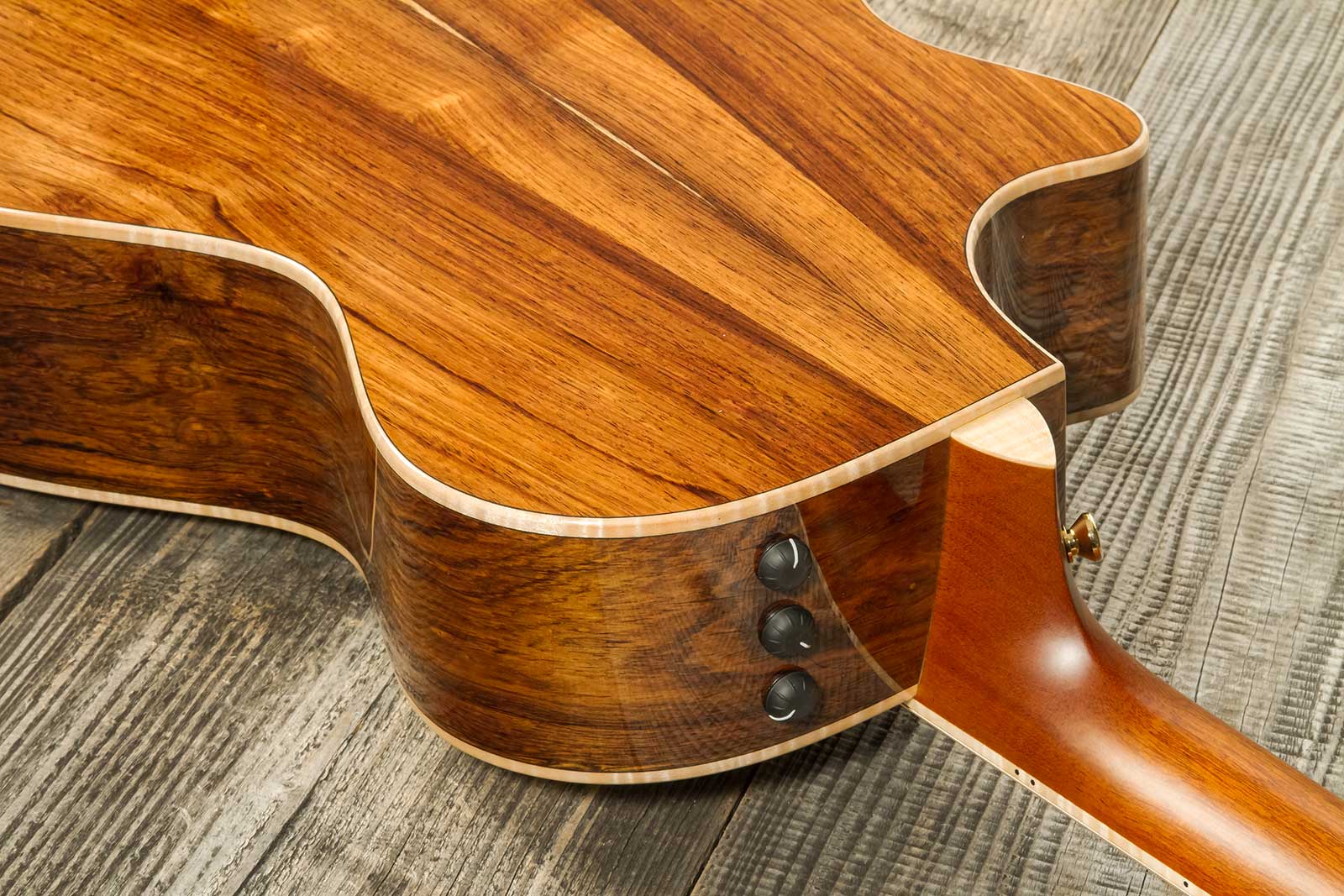 Taylor Custom Shop Gc-e Grand Concert Cw Epicea Palissandre Eb Es2 #1211063098 - Natural - Guitarra folk - Variation 7