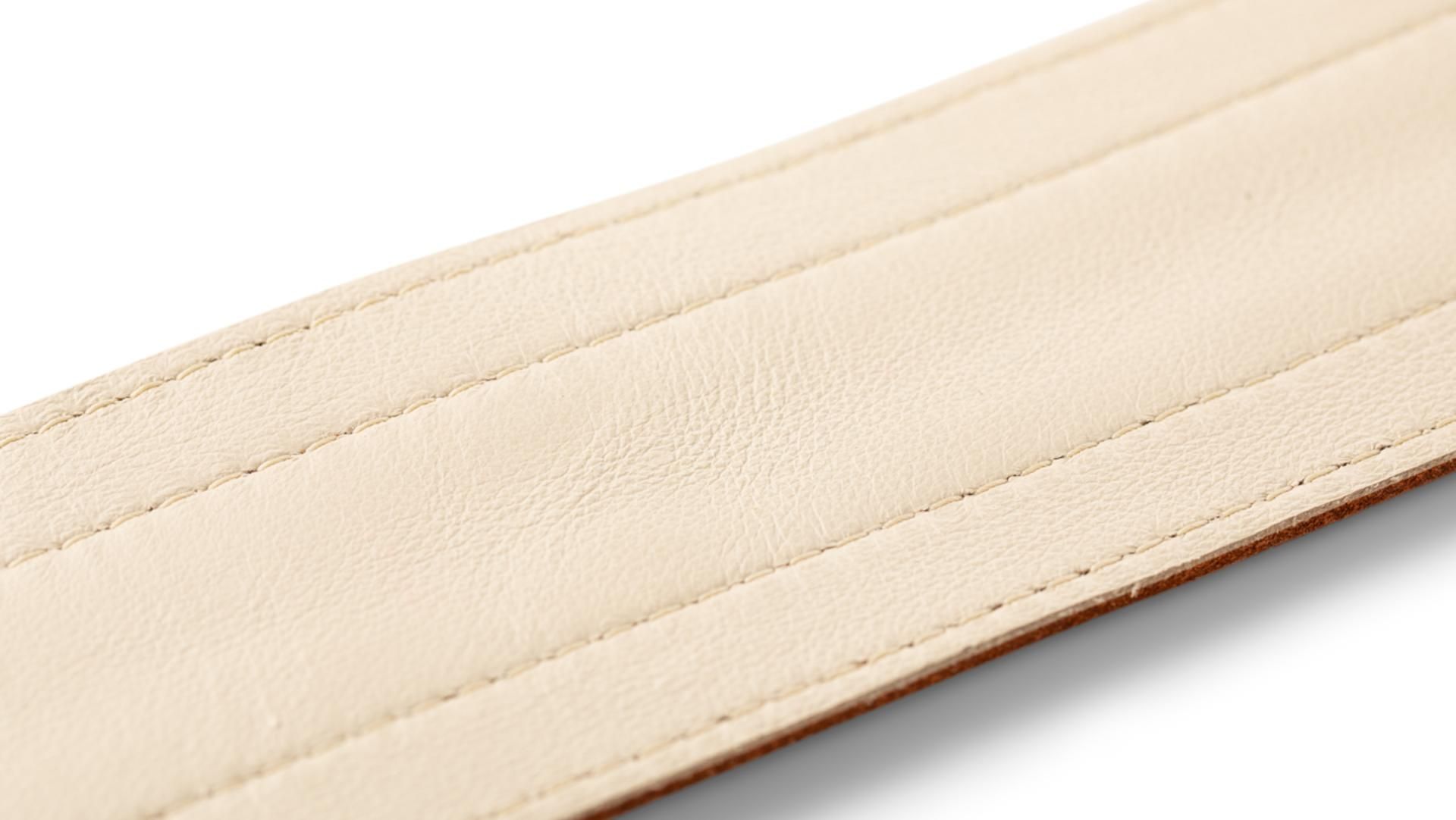 Taylor Element Leather Guitar Strap 2.5-inc Brown/cream 4113-25 Cuir - Correa - Variation 2