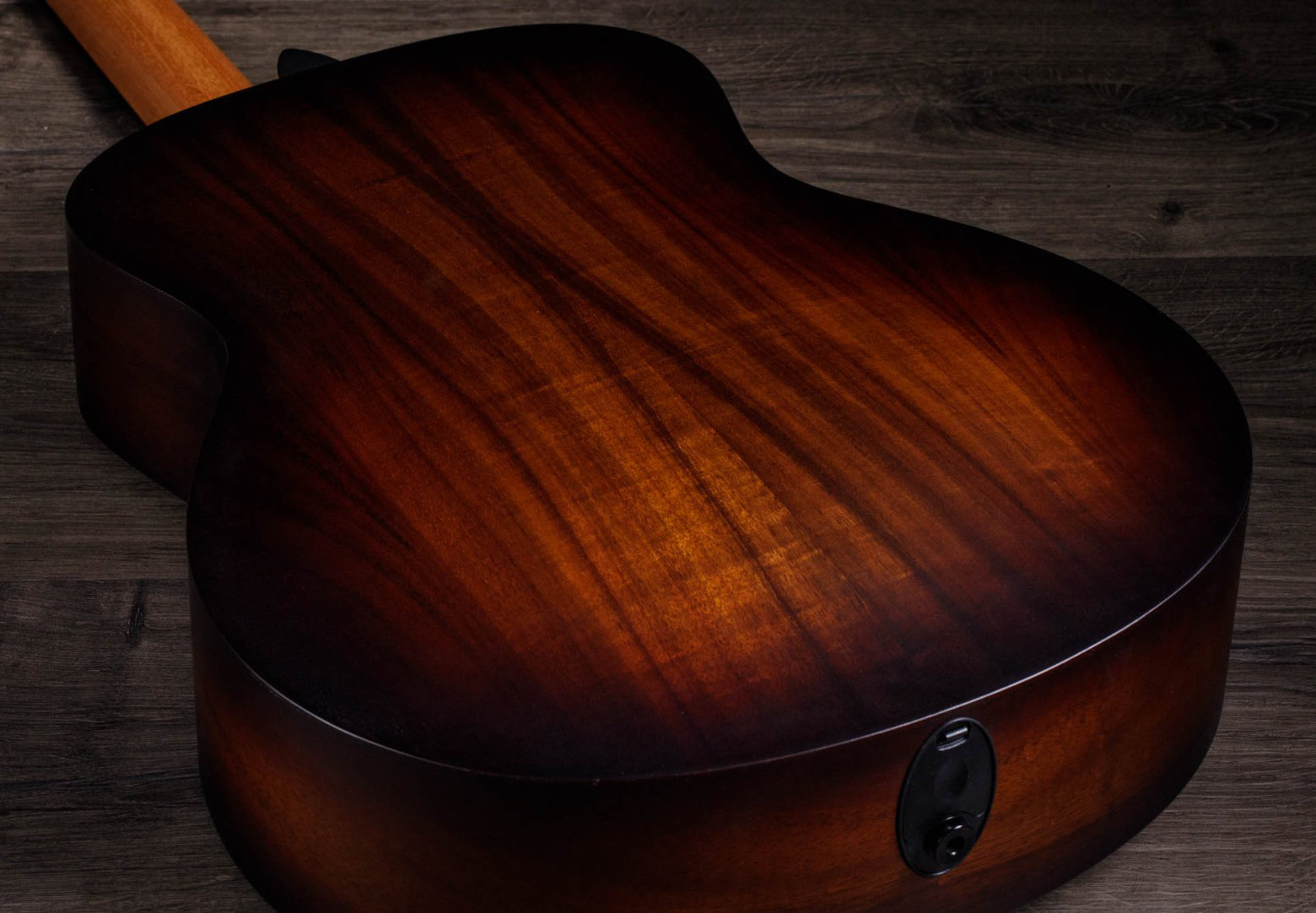 Taylor Gs Mini-e Koa Plus Lh Parlor Gaucher Tout Koa Eb Es2 - Shaded Edge Burst - Guitarra acústica & electro - Variation 5