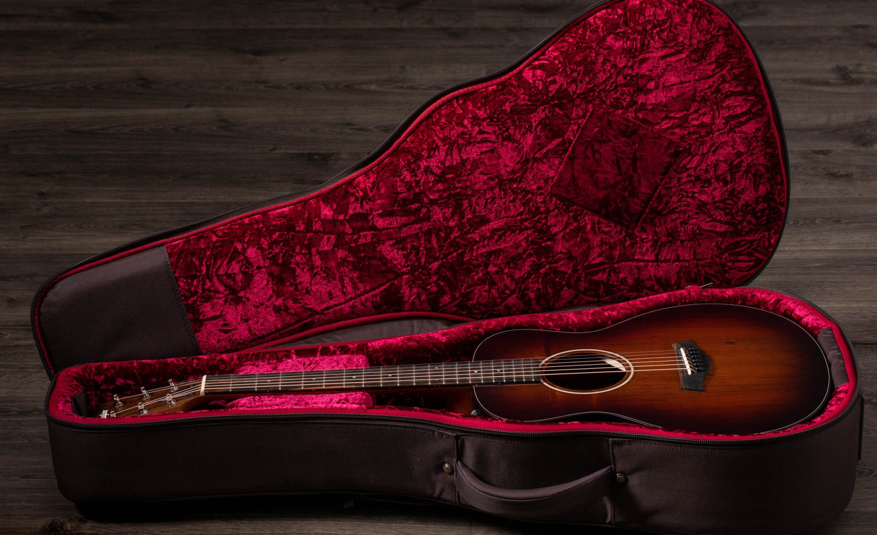 Taylor Gs Mini-e Koa Plus Parlor Tout Koa Eb Es-2 - Shaded Edge Burst - Guitarra acústica de viaje - Variation 9