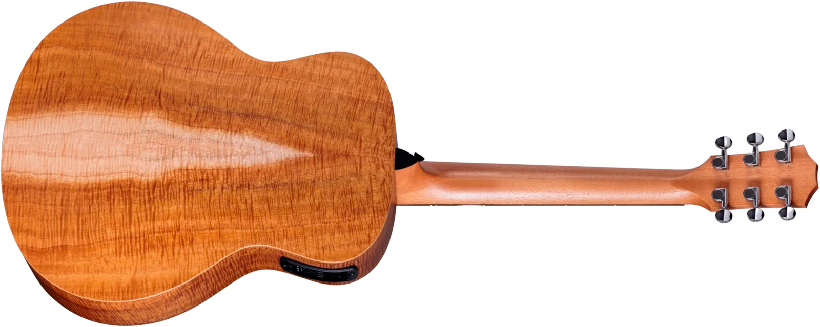 Taylor Gs Mini-e Ltd Figured Koa Parlor Shsc Epicea Koa Eb Esb - Natural Matte - Guitarra folk - Variation 1
