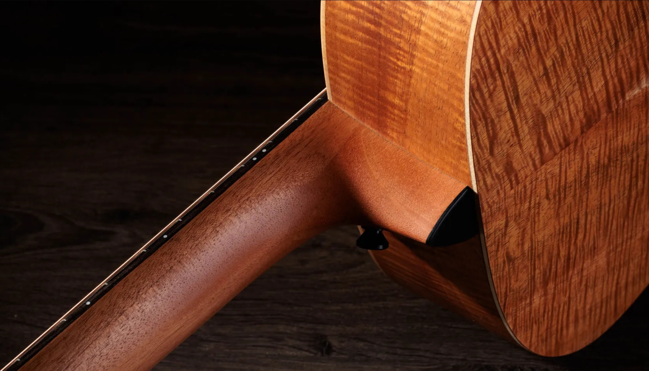 Taylor Gs Mini-e Ltd Figured Koa Parlor Shsc Epicea Koa Eb Esb - Natural Matte - Guitarra folk - Variation 5