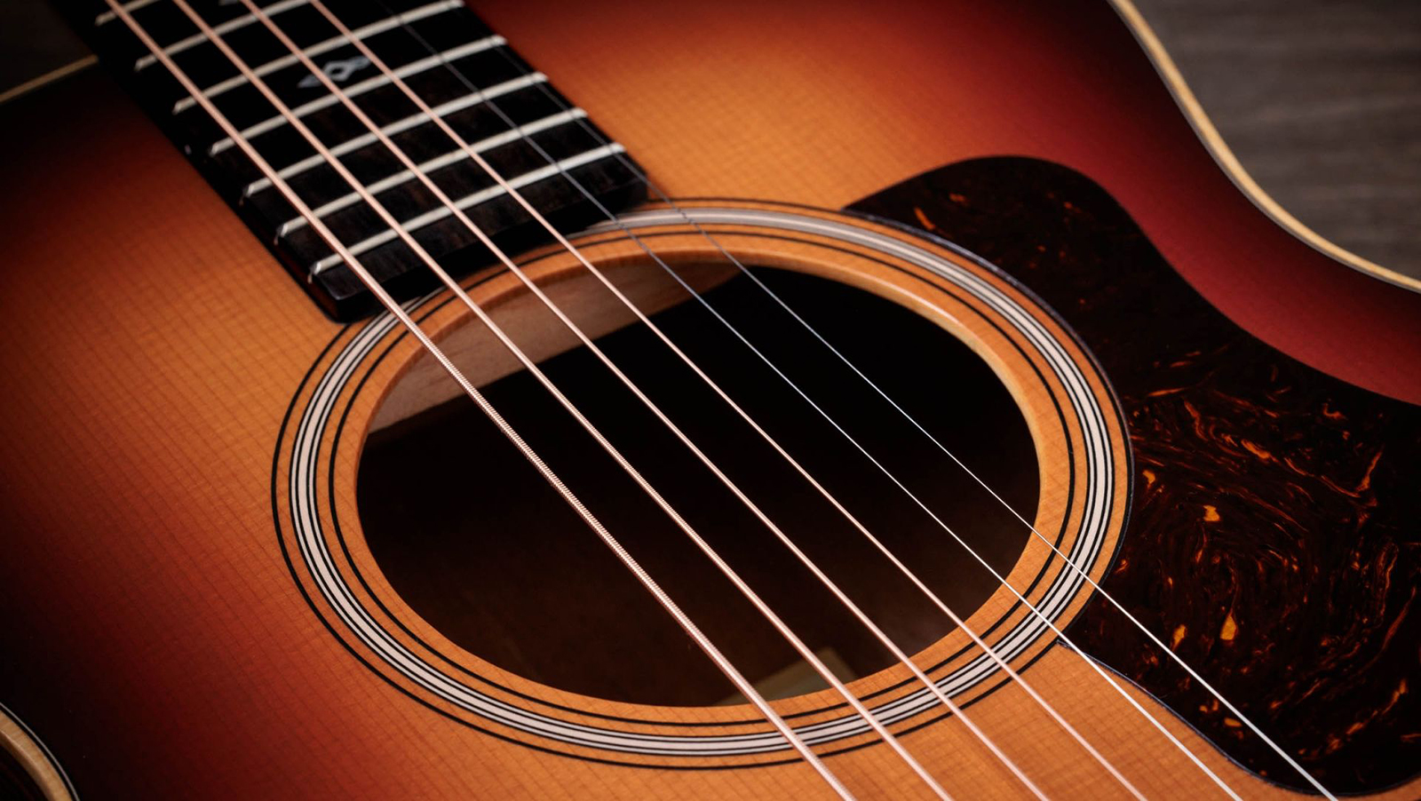 Taylor Gs Mini-e Rosewood Sunset Blvd Seb Parlor Shsc Epicea Sapele Eb Esb - Sunset Edgeburst Matte - Guitarra folk - Variation 3