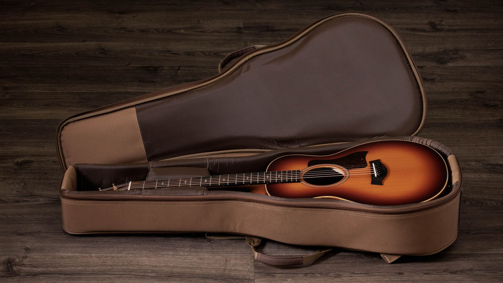 Taylor Gs Mini-e Rosewood Sunset Blvd Seb Parlor Shsc Epicea Sapele Eb Esb - Sunset Edgeburst Matte - Guitarra folk - Variation 7