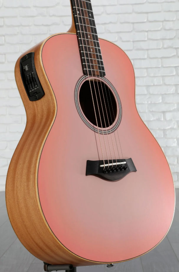 Taylor Gs Mini-e Special Edition Parlor Shsc Epicea Sapele Eb Esb - Sakuraburst - Guitarra folk - Variation 3