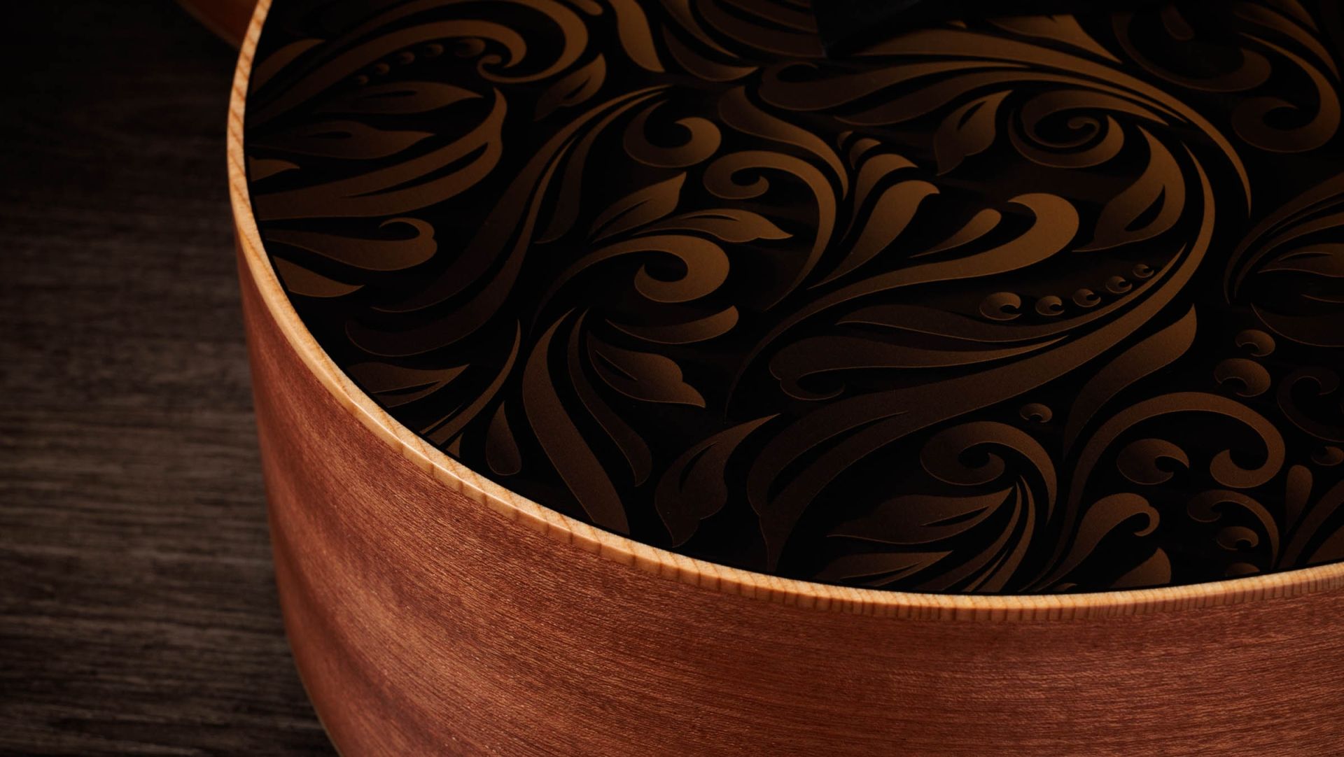 Taylor Gs Mini-e Special Edition Parlor Shsc Epicea Sapele Es-b Eb - Paisley Burst - Guitarra folk - Variation 4