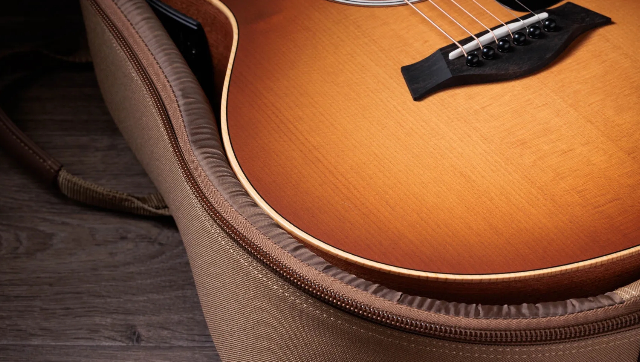 Taylor Gs Mini-e Special Edition Parlor Shsc Epicea Sapele - Honeyburst - Guitarra folk - Variation 4