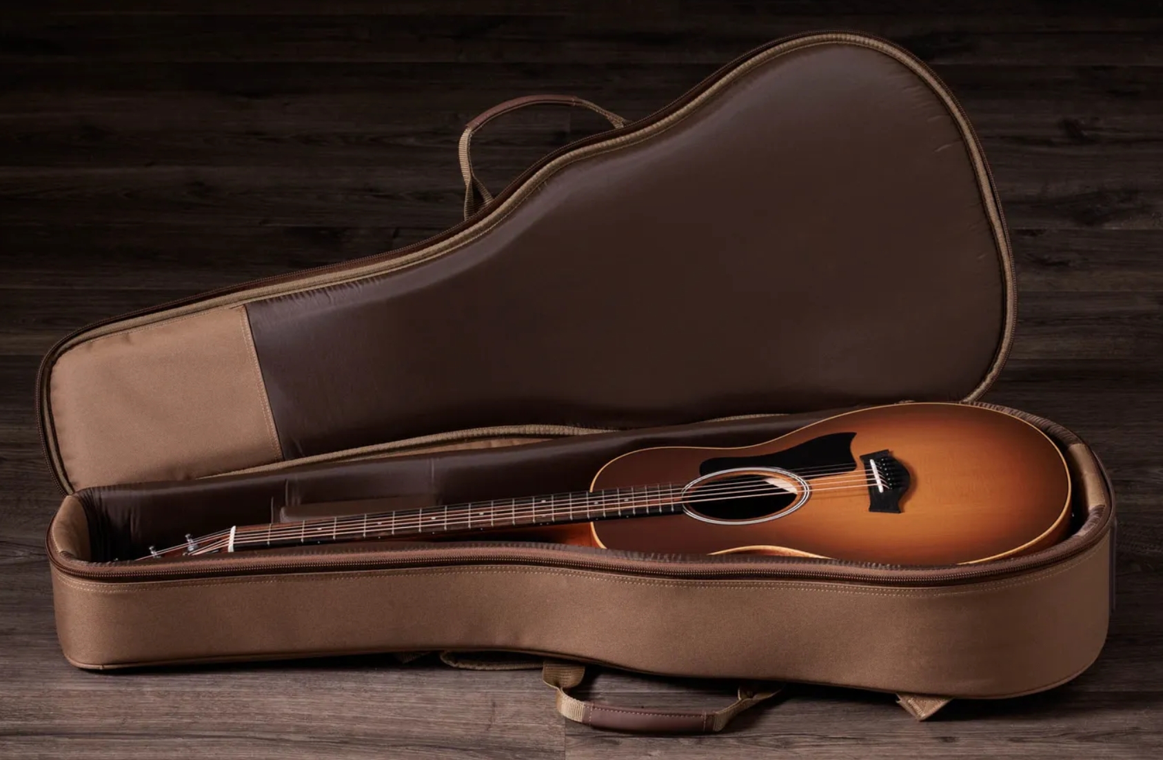 Taylor Gs Mini-e Special Edition Parlor Shsc Epicea Sapele - Honeyburst - Guitarra folk - Variation 7