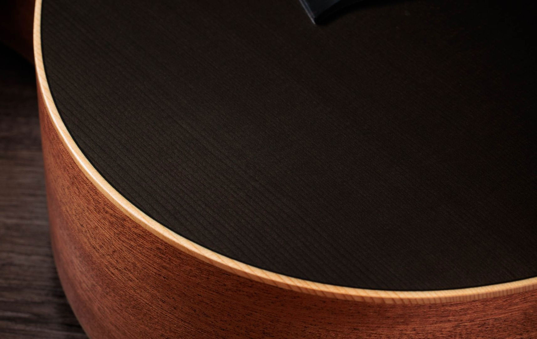 Taylor Gs Mini-e Special Edition Shsc Epicea Sapele Eb Esb - Trans Black - Guitarra folk - Variation 3
