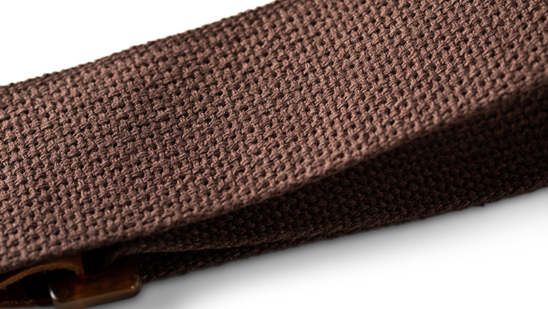 Taylor Gs Mini Guitar Strap Cotton 2-inches Brown 4012-20 - Correa - Variation 2