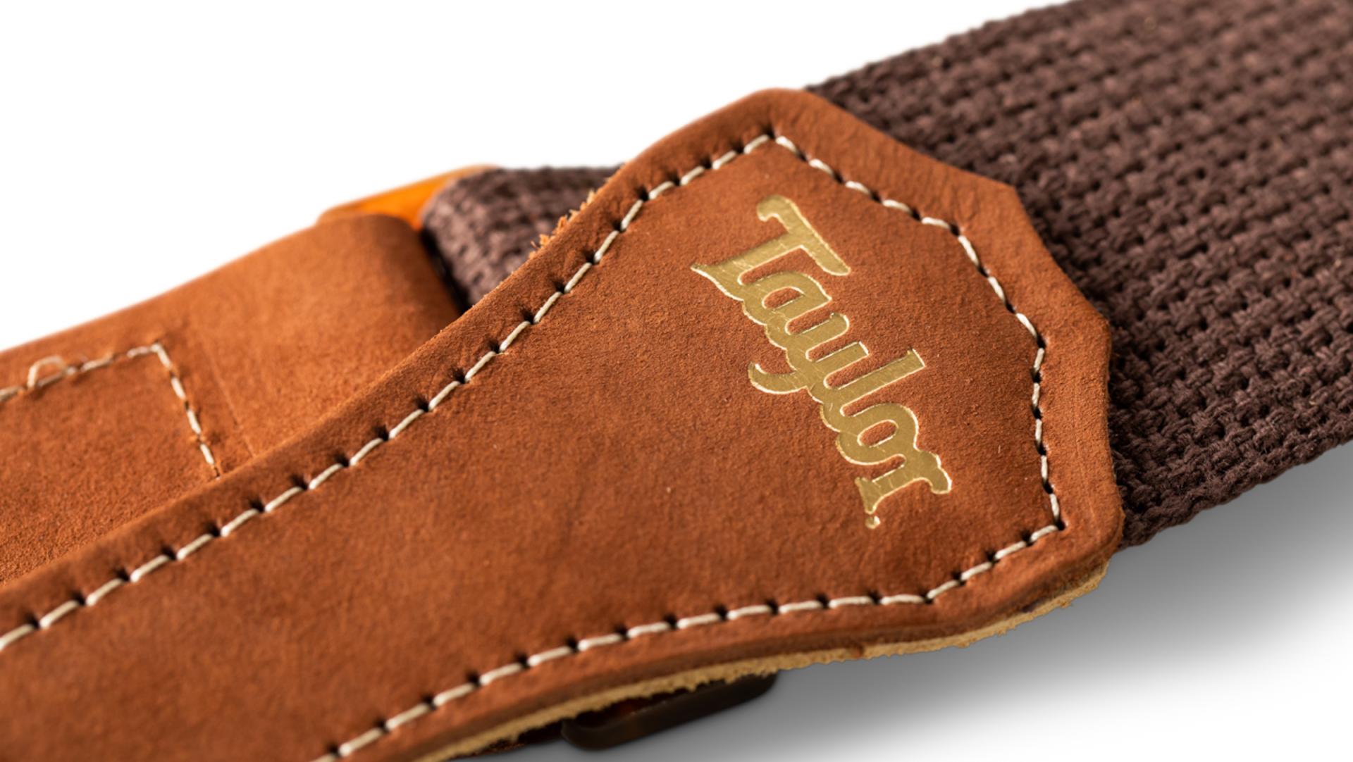 Taylor Gs Mini Guitar Strap Cotton 2-inches Brown 4012-20 - Correa - Variation 3