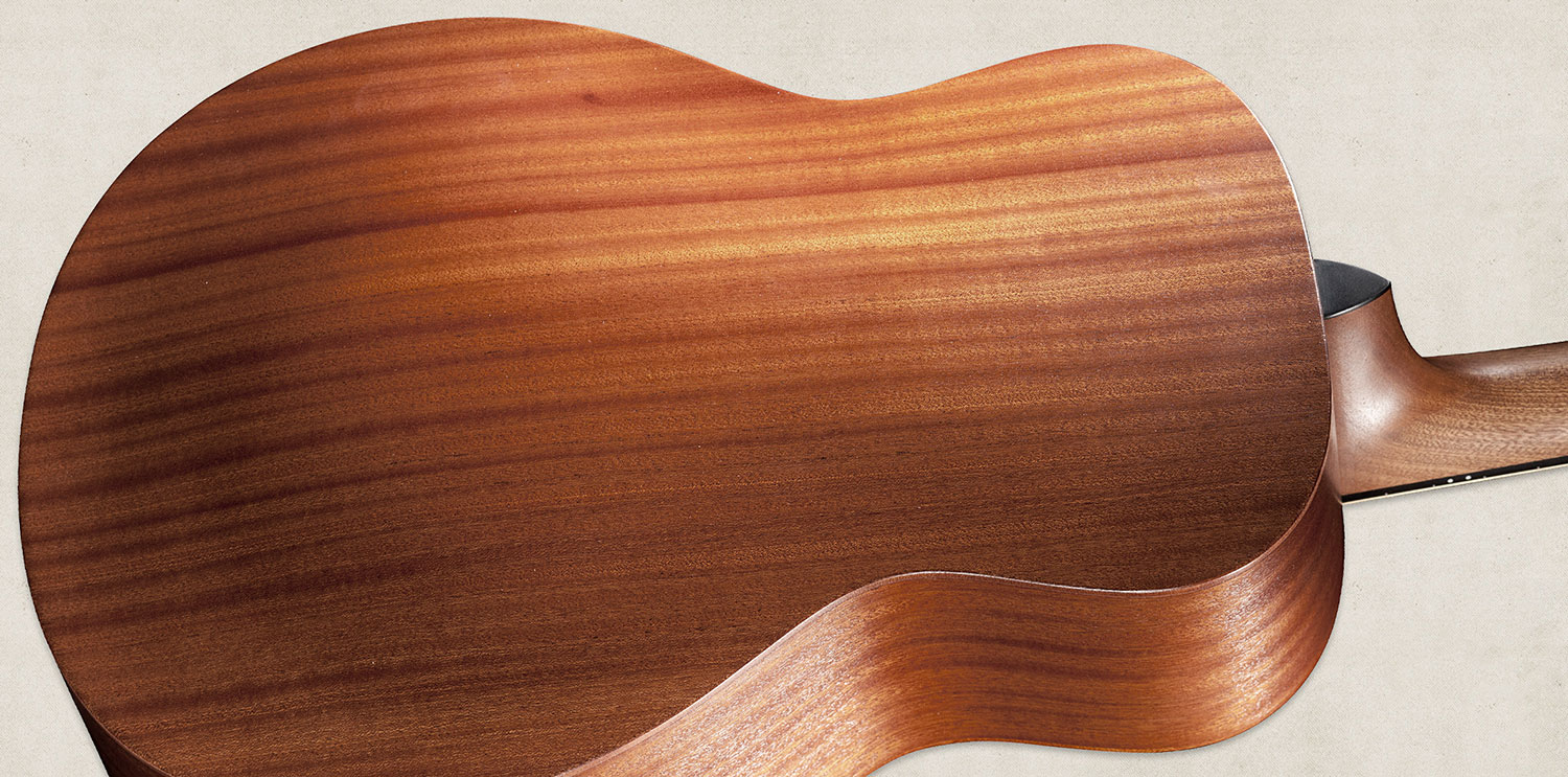 Taylor Gs Mini Mahogany Lh Gaucher Tout Acajou Eb - Natural Satin - Guitarra acústica de viaje - Variation 2