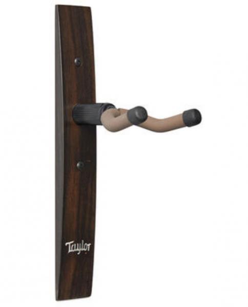 Soportes  Taylor Guitar Wall Hanger - Ebony, Acrylic Logo Inlay