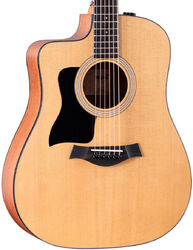 Guitarra folk Taylor 110ce (Torrefied Top) LH - Natural