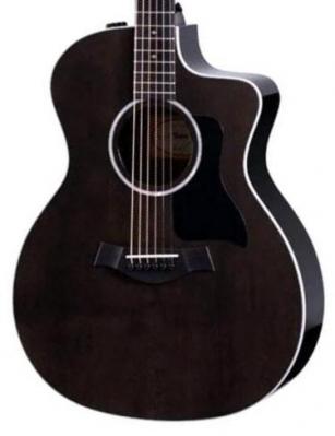 Guitarra electro acustica Taylor 214ce DLX LTD - Trans grey top