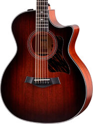 Guitarra folk Taylor 324ce Baritone-6 Ltd - Shaded Edgeburst Top Satin