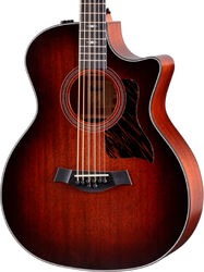 Guitarra folk Taylor 324ce Baritone-8 LTD (8-String) - Shaded Edgeburst Top Satin