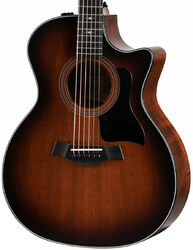 Guitarra folk Taylor 324ce Tropical Mahogany - Shaded edgeburst top 