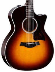 Guitarra folk Taylor 454ce-R 12-String - Tobacco sunburst