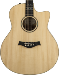 Guitarra folk Taylor Custom GO-ce Ltd #1111219112 - Natural