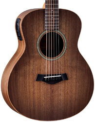 Guitarra acústica de viaje Taylor GS Mini-e Walnut SEB Special Edition - Edgeburst / natural