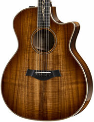 Guitarra folk Taylor K24ce V-Class Bracing 2018 - Shaded edgeburst