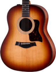 Guitarra folk Taylor Sunset Blvd 117e SEB - Shaded Edge Burst