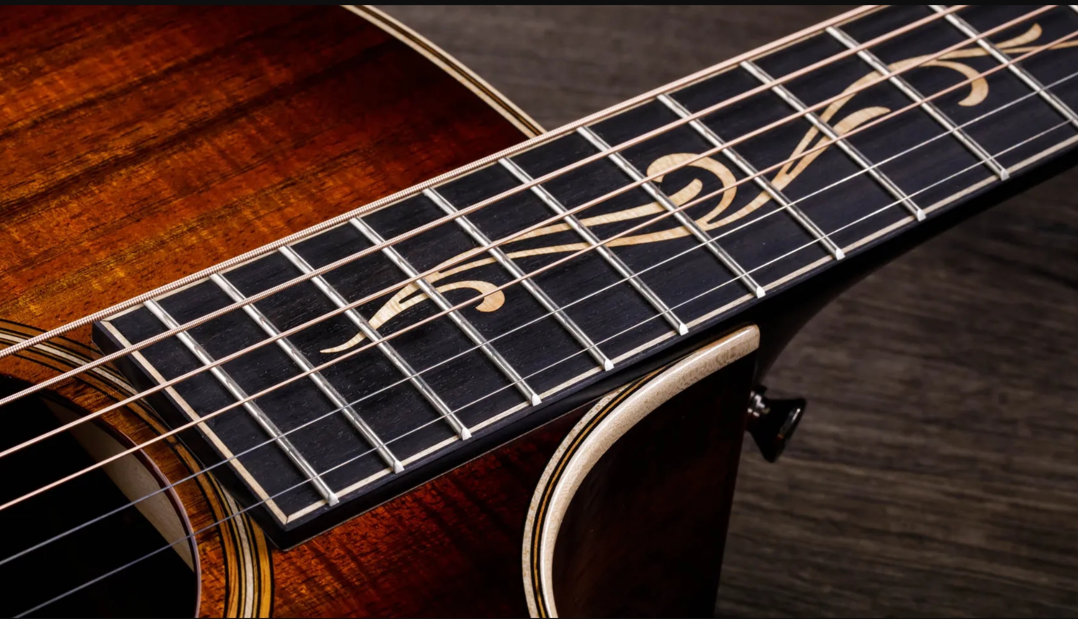 Taylor K22ce 12-fret Grand Concert Cw Shsc Tout Koa Eb Es2 - Dark Edgeburst - Guitarra folk - Variation 4