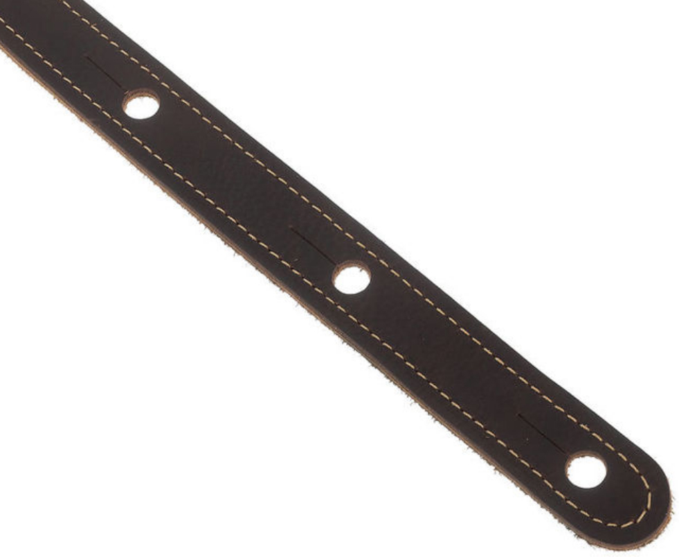 Taylor Strap Choc Brown Leather Suede Back 2.5 Inches - Correa - Variation 2