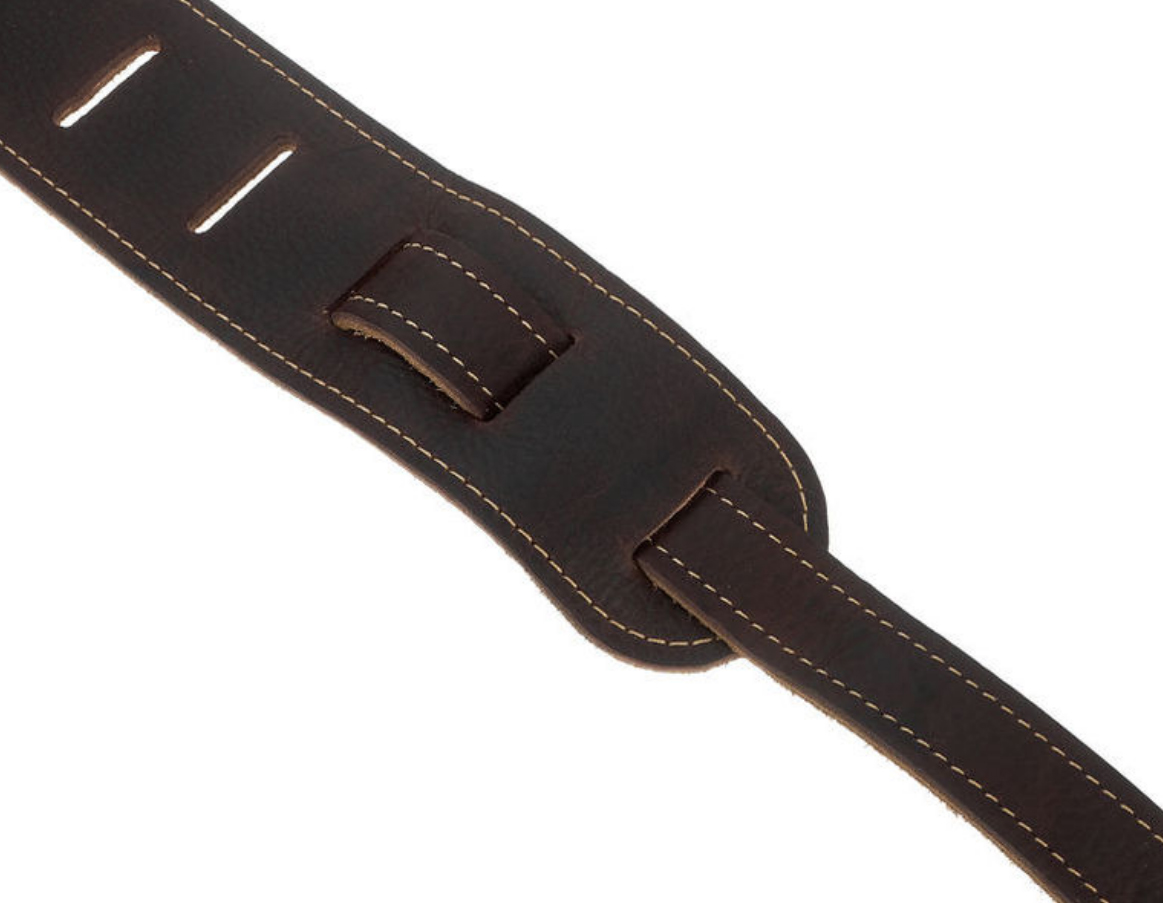 Taylor Strap Choc Brown Leather Suede Back 2.5 Inches - Correa - Variation 3