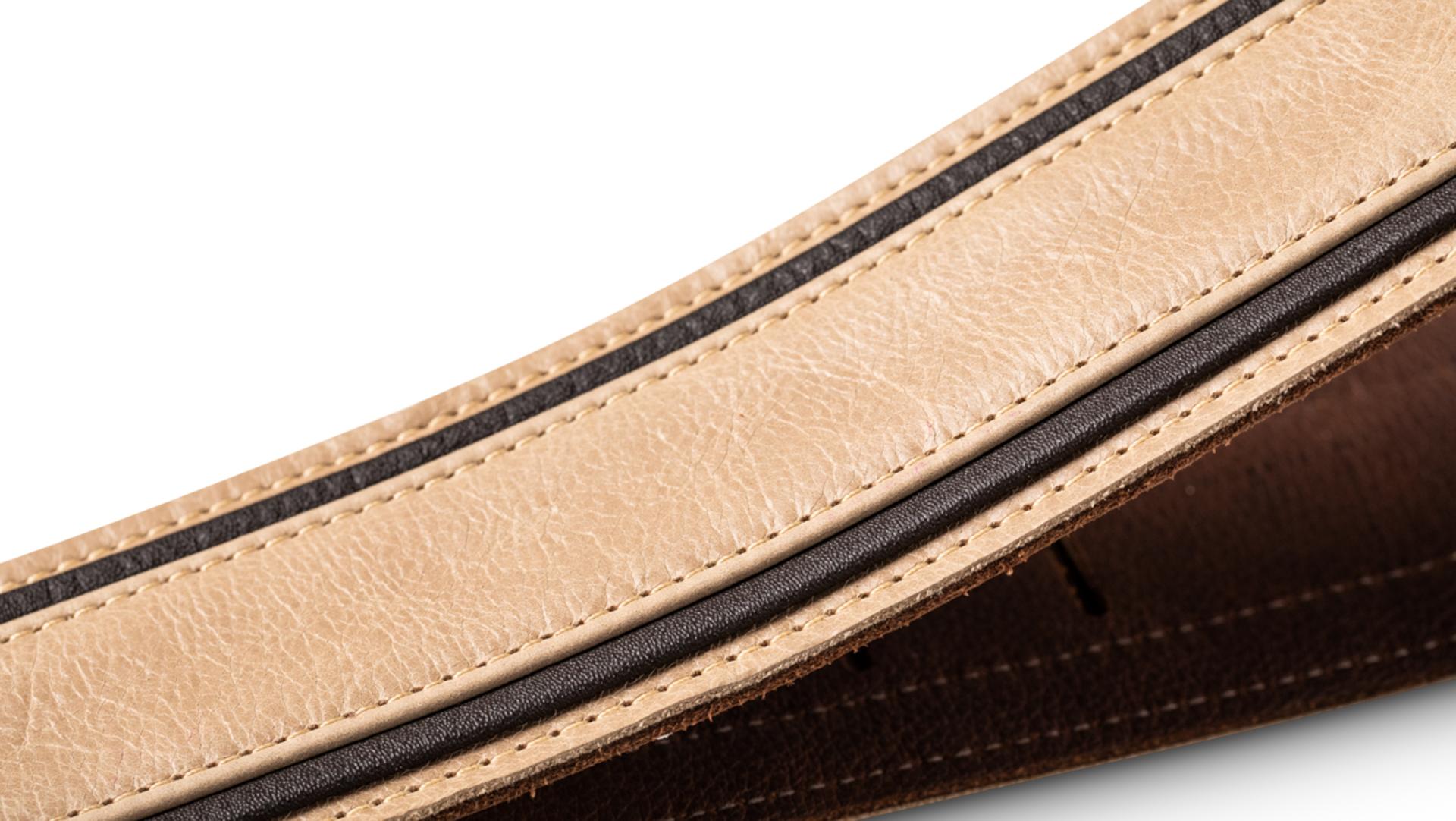 Taylor Reflections Leather Guitar Strap 2.5-inc Spruce/ebony 4111-25 Cuir - Correa - Variation 1