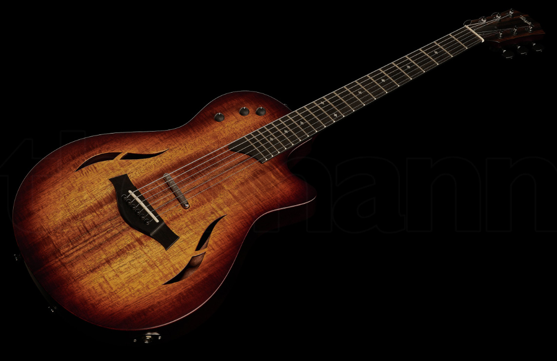 Taylor T5z Classic Cw Koa Sapele Eb - Shaded Edgeburst - Guitarra eléctrica semi caja - Variation 2