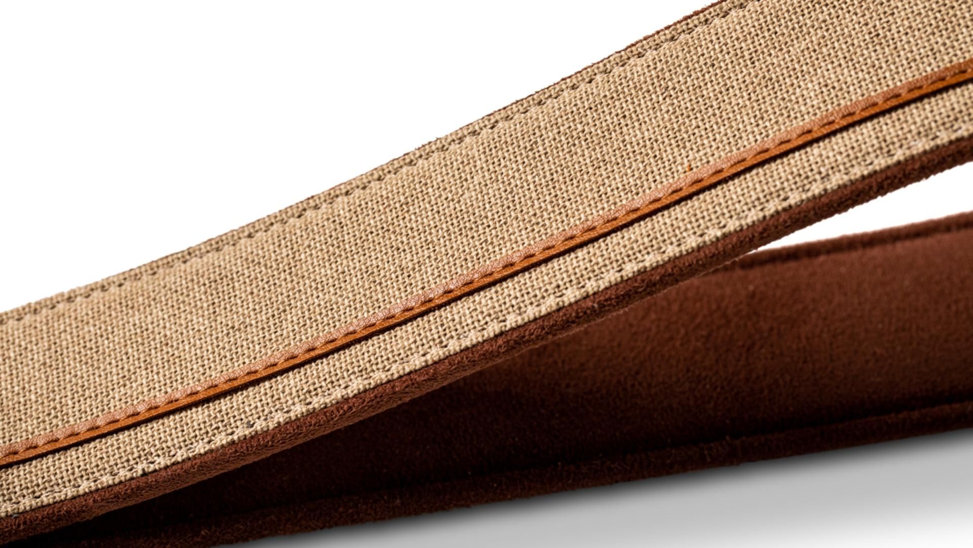 Taylor Vegan Leather Guitar Strap 2.5-inc Tan 4203-25 Cuir - Correa - Variation 1